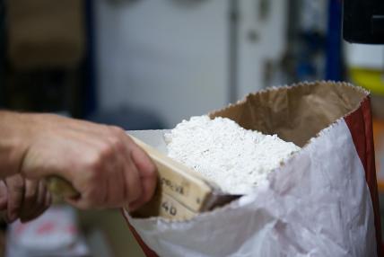 Manuelle Sackabfüllung