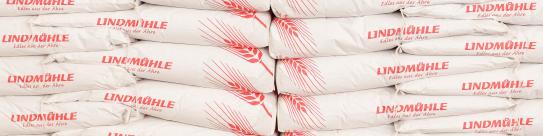 Lindmühle Mehlsäcke, das ganze Sortiment